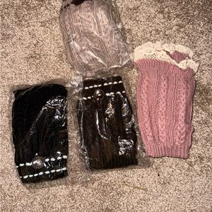 Knee warmers cropped